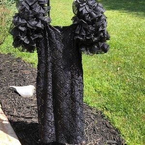 Nancy Bracoloni Sequence&Chiffon Dress Size 6